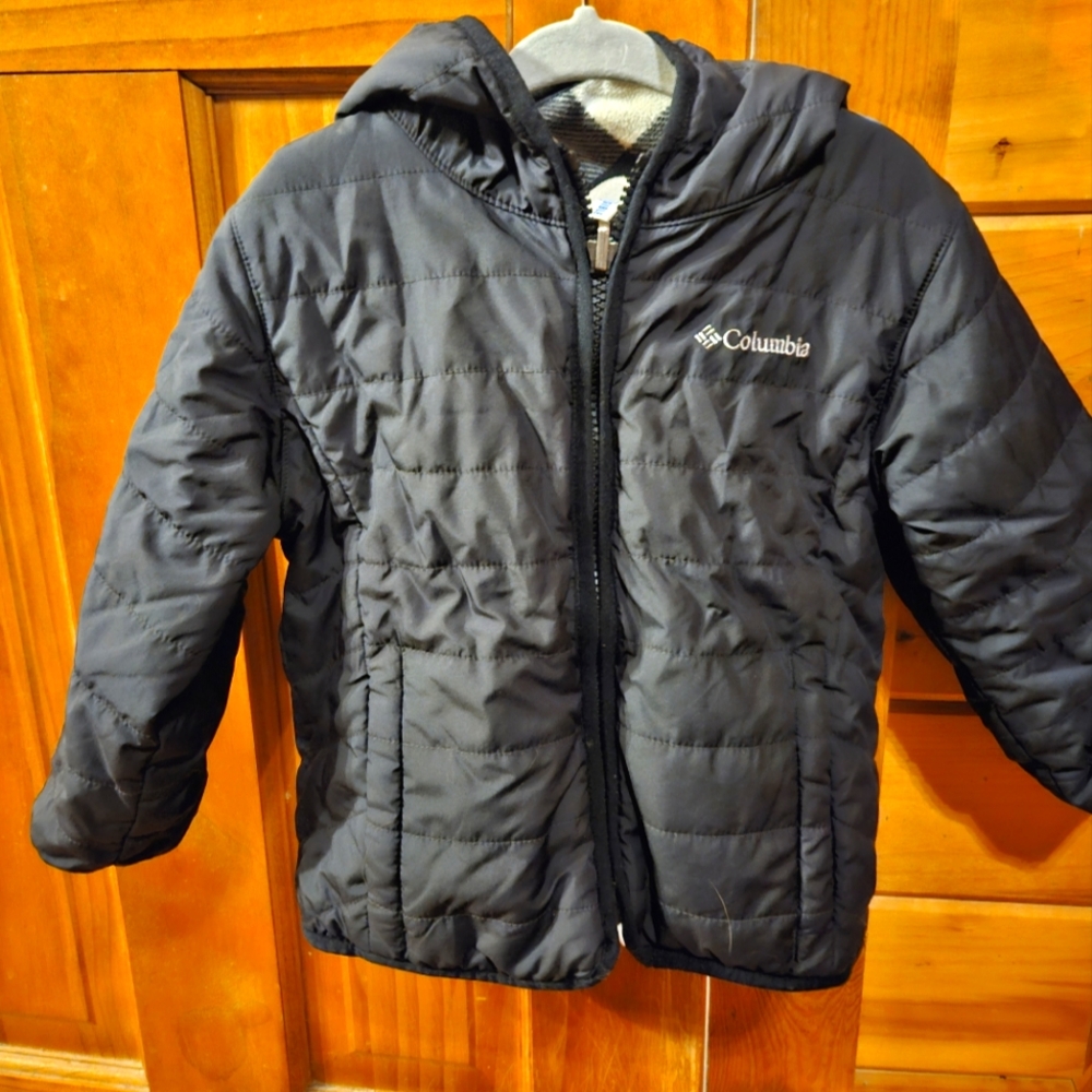 Columbia double trouble reversible toddler jacket